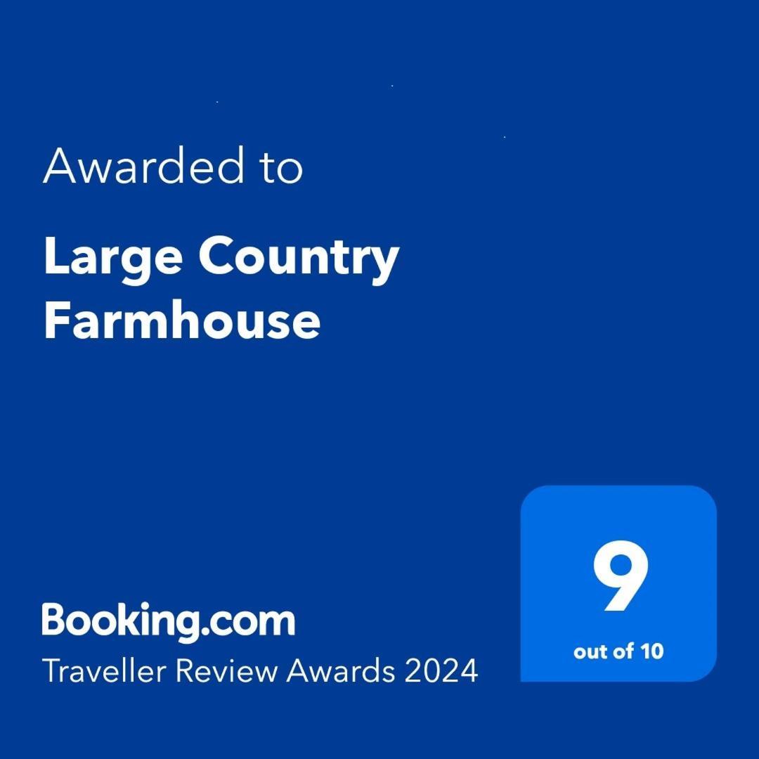 Large Country Farmhouse Waddington  Bagian luar foto